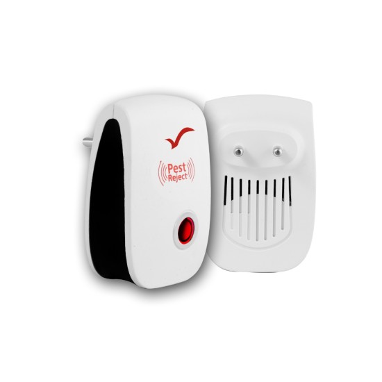 Wrightrack Pest Reject Pest Repellent Machine to Repel Rats, Cockroach, Mosquito, Home Pest and Rodent Repelling Aid for Mosquito, Cockroaches, Ants Spider Insect Pest Control Electric Pest Control Solution