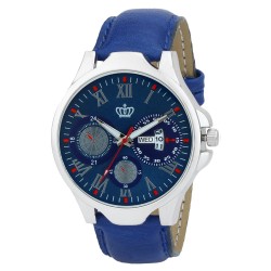 SMAEL CSM01 Exclusive Series Day & Date Blue Dial Men's Watch