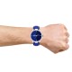 CSM159 Exclusive Series Quartz Movement Stylish Blue Dial Leather Strap Wrist Watch for Boys Analog Watch - For Men