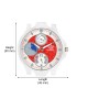 SMAEL CSM18 Exclusive Designer Multi Colour Dial Men's Watch