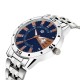 CSM183 BLUE COPPER DIAL DAY & DATE FUNCTIONING FOR BOYS Premium Analog Watch - For Men