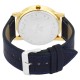 SMAEL CSM37 Premium SLIM SERIES Blue Dial IGP Rose Gold Slim Case Unisex Watch
