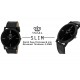 SMAEL CSM39 Premium SLIM SERIES Black Dial IPS Black Slim Case Unisex Watch