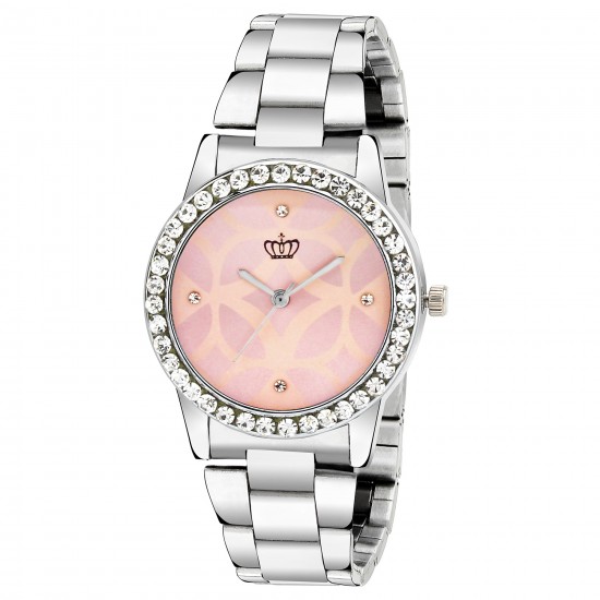 SMAEL Exclusive Series Quartz Movement Stainless Steel Strap Analogue Premium Women's and Girl's Wrist Watch (CSM51)