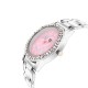 SMAEL Exclusive Series Quartz Movement Stainless Steel Case Analogue Pink Dial Premium Women's and Girl's Wrist Watch (CSM54)