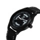 SMAEL Exclusive Series Quartz Movement Leather Strap Day and Date Black Dial Analogue Men's and Boy's Wrist Watch(CSM91)