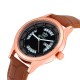 SMAEL Exclusive Series Quartz Movement Leather Strap Day and Date Analogue Premium Women's and Girl's Wrist Watch (CSM94)