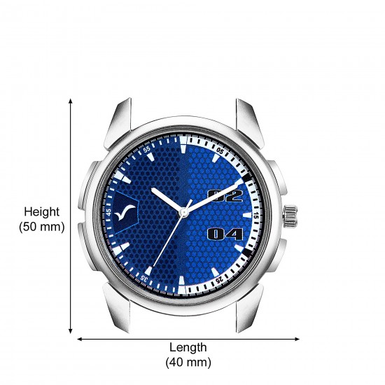 Wrightrack WT14 Exclusive Series Quartz Movement Blue Dial Stainless Steel Men's Watch