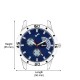 Wrightrack Exclusive Series Quartz Movement Analogue Stainless Steel Case Blue Dial Men's Watch (WT462)