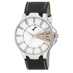 Wrightrack Exclusive Series Quartz Movement Analogue White Dial Day & Date Men's Watch (WT492)