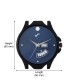 Wrightrack Exclusive Series Quartz Movement Analogue Blue Movado Dial Day & Date Men's Watch (WT534)