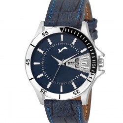 Wrightrack Exclusive Series Quartz Movement Analogue Blue Dial Day & Date Men's Watch (WT897)