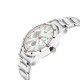Wrightrack Exclusive Series Quartz Movement Analogue Stainless Steel Case White Dial Day & Date Men's Watch (WTSM26)