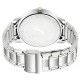 Wrightrack Exclusive Series Quartz Movement Analogue Stainless Steel Case White Dial Date Display Men's Watch (WTSM28)