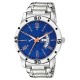 Wrightrack Exclusive Series Quartz Movement Stainless Steel Case Day & Date Blue Dial Analogue Men's Watch (WTSM64)