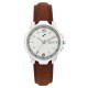 WRIGHTRACK Exclusive Series Quartz Movement Leather Strap Day & Date White Dial Analogue Premium Women's and Girl's Wrist Watch (WTSM87)