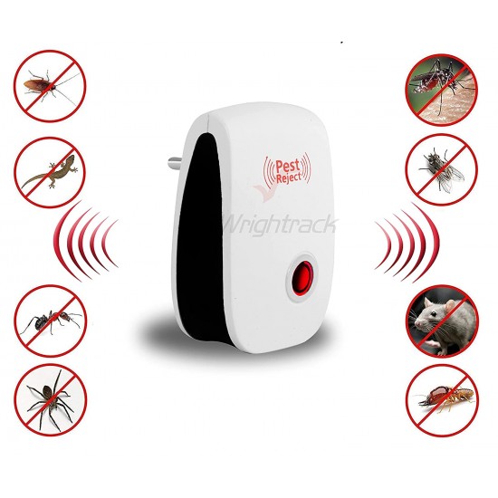 PEST REJECT Pest Repellent Machine to Repel Lizard, Rats, Cockroach, Mosquito, Home Pest & Rodent Repelling Aid for Reject Ants Spider Insect Pest Control Electric Pest Repelling (Pack of 1)