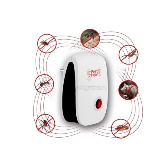 Pest Reject Pest Repellent Machine to Repel Rats, Cockroach, Mosquito, Home Pest & Rodent Repelling Aid for Mosquito, Cockroaches, Ants Spider Insect Pest Control Electric Pest Control (Pack of 1)